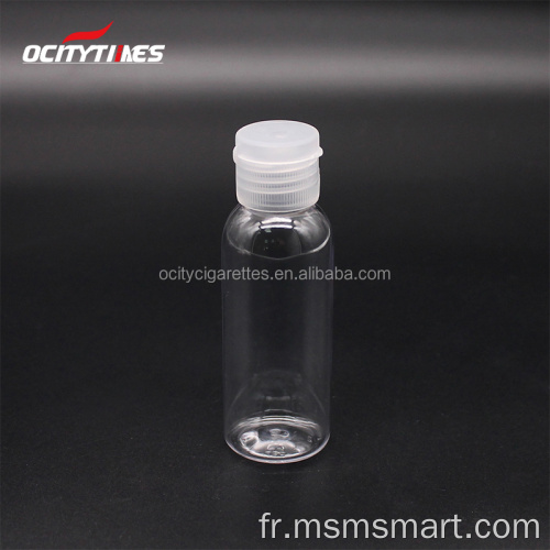 Pompe à bouteille en plastique transparent de 30 ml